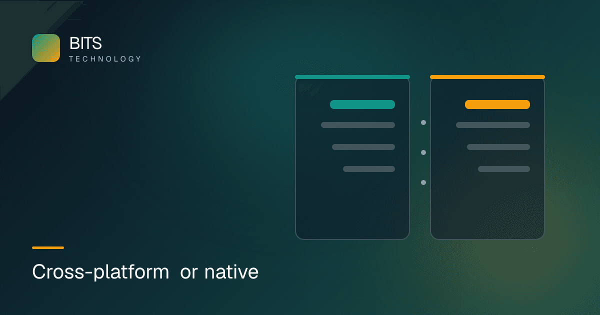 Flutter versus native Android development comparison illustration