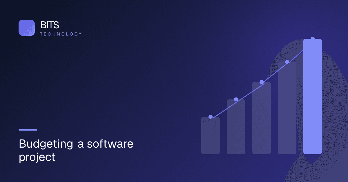 Illustration of software development cost planning
